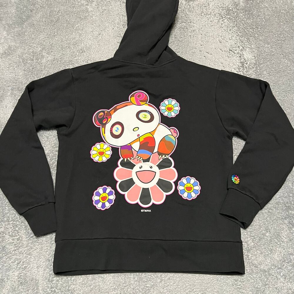 BLACKPINK + Takashi Murakami TMKK Pandakashi Hoodie Black Medium